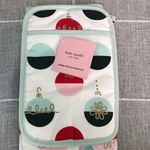 Kate Spade Three Piece Kitchen Set